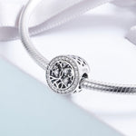Bracciale Albero della Vita Corda in argento sterling S925 decorata con perline sfuse