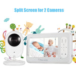 Telecamera baby monitor con schermo TFT 4,3 pollici