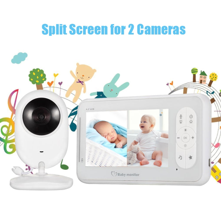 Telecamera baby monitor con schermo TFT 4,3 pollici