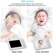SP920 Telecamera per la cura del baby monitor con schermo TFT da 4,3 pollici, EU Plug, US Plug