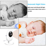 Telecamera baby monitor con schermo LCD 2,4 pollici