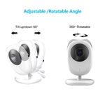 Telecamera baby monitor con schermo LCD 2,4 pollici