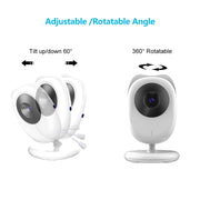 SP990 Telecamera per la cura del baby monitor con schermo LCD da 2,4 pollici, EU Plug, US Plug