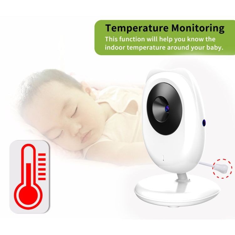 Telecamera baby monitor con schermo LCD 2,4 pollici