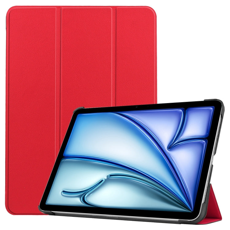 Custodia per tablet in pelle intelligente Custer Pure Color con supporto a 3 pieghe, For iPad Air 13 2026 / 2025 / 2024, For iPad Pro 13 2025 / 2024
