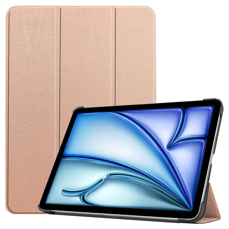 Custodia per tablet in pelle intelligente Custer Pure Color con supporto a 3 pieghe, For iPad Air 13 2026 / 2025 / 2024, For iPad Pro 13 2025 / 2024