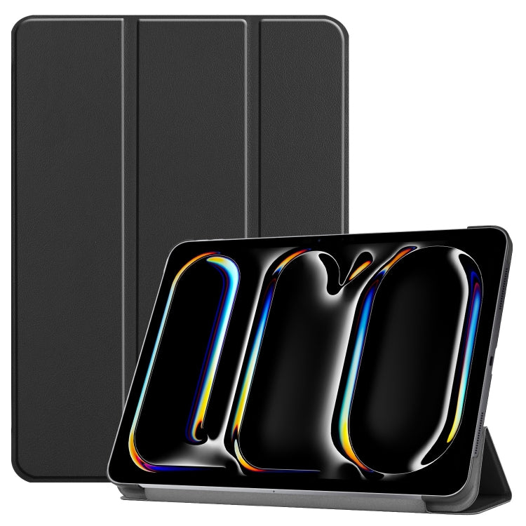 Custodia per tablet in pelle intelligente Custer Pure Color con supporto a 3 pieghe, For iPad Air 13 2026 / 2025 / 2024, For iPad Pro 13 2025 / 2024