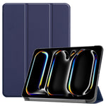 Custodia per tablet in pelle intelligente Custer Pure Color con supporto a 3 pieghe, For iPad Air 13 2026 / 2025 / 2024, For iPad Pro 13 2025 / 2024
