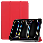 Custodia per tablet in pelle intelligente Custer Pure Color con supporto a 3 pieghe, For iPad Air 13 2026 / 2025 / 2024, For iPad Pro 13 2025 / 2024