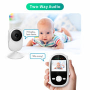 SM25 Telecamera per la cura del baby monitor con schermo LCD da 2,4 pollici, EU Plug, US Plug