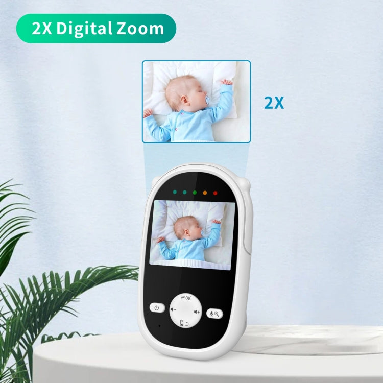 Telecamera baby monitor con schermo LCD 2,4 pollici
