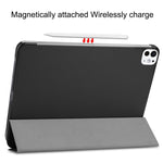 Custodia per tablet in pelle intelligente Custer Pure Color con supporto a 3 pieghe, For iPad Pro 11 2025 / 2024