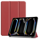 Custodia per tablet in pelle intelligente Custer Pure Color con supporto a 3 pieghe, For iPad Pro 11 2025 / 2024