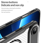 Custodia per telefono traslucida MagSafe con struttura in fibra di carbonio, For  iPhone Air, For iPhone 16 Pro Max, For iPhone 16 Pro, For iPhone 16 Plus, For iPhone 16, For iPhone 15 Pro Max