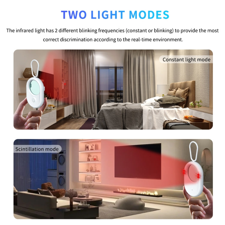 T02 Rilevatore intelligente di telecamere a infrarossi Scanner antifurto per riprese, T02