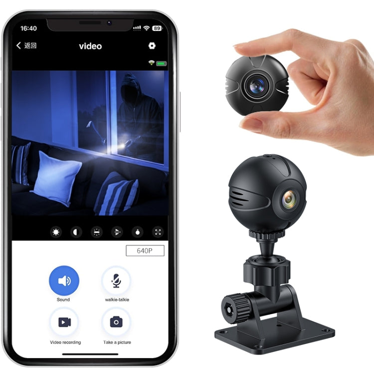 X3 Telecamera IP WiFi Mini DV con visione notturna