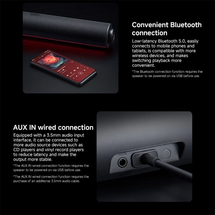 Altoparlante Bluetooth per computer Xiaomi Redmi con luce ambientale RGB