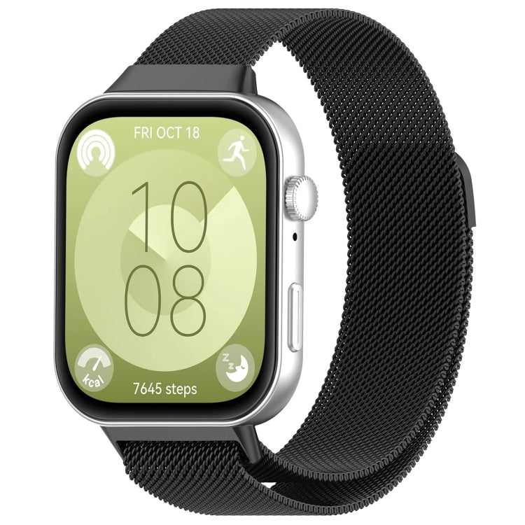 Cinturino per orologio in metallo milanese, For Huawei Watch Fit3