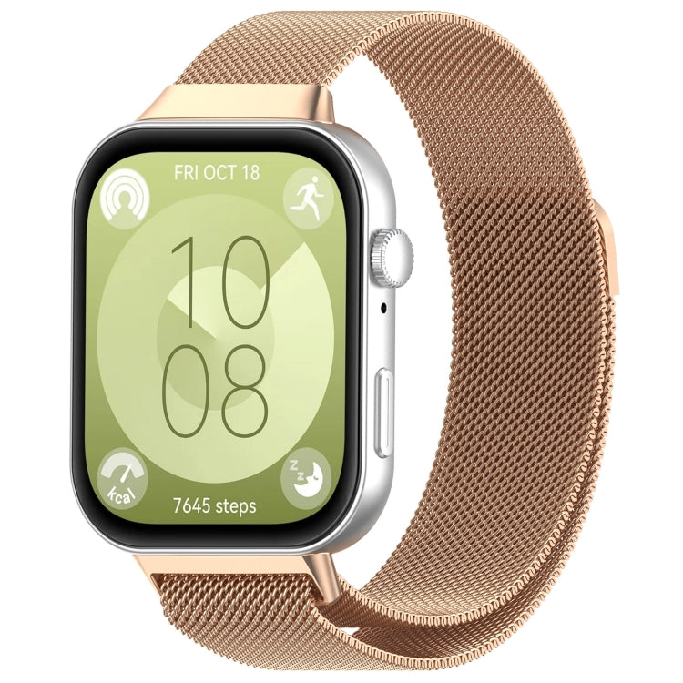 Cinturino per orologio in metallo milanese, For Huawei Watch Fit3