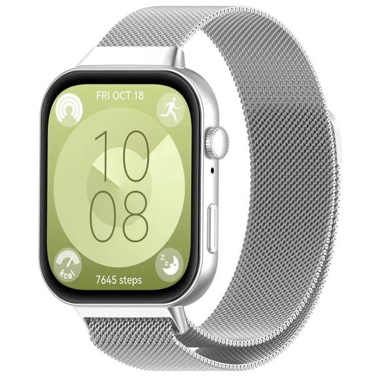 Cinturino per orologio in metallo milanese, For Huawei Watch Fit3