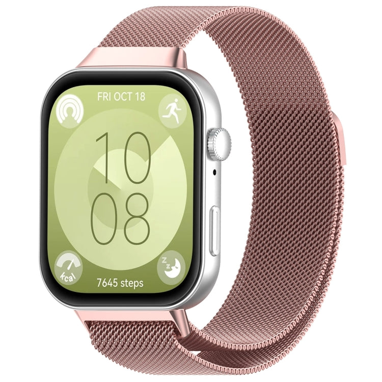 Cinturino per orologio in metallo milanese, For Huawei Watch Fit3