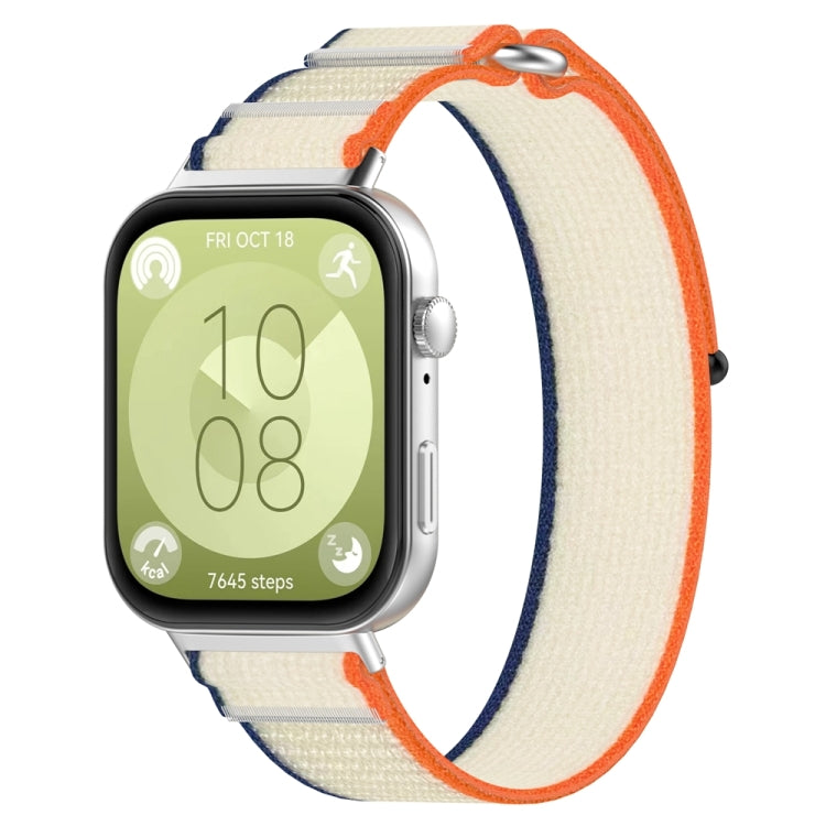 Cinturino per orologio in nylon ad anello, For Huawei Watch Fit3