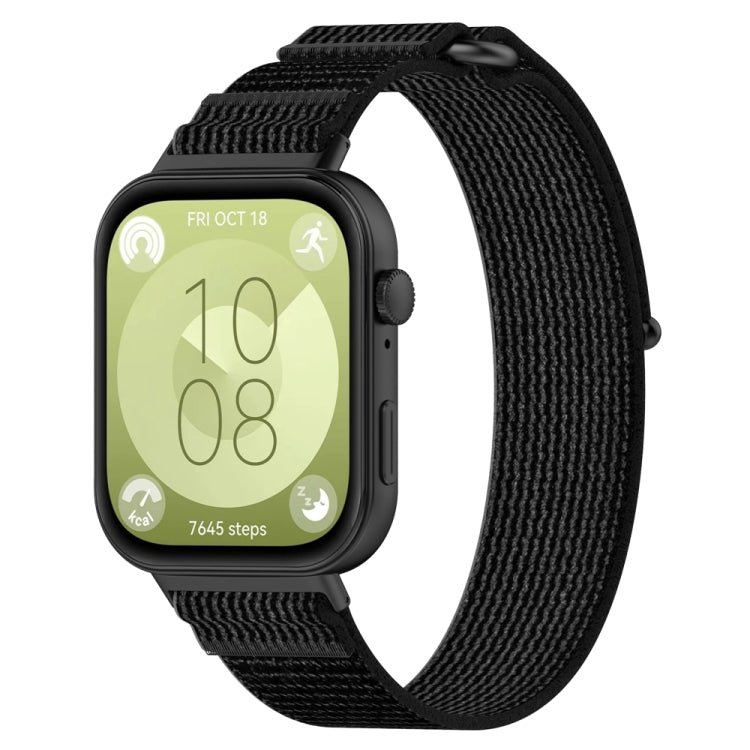 Cinturino per orologio in nylon ad anello, For Huawei Watch Fit3