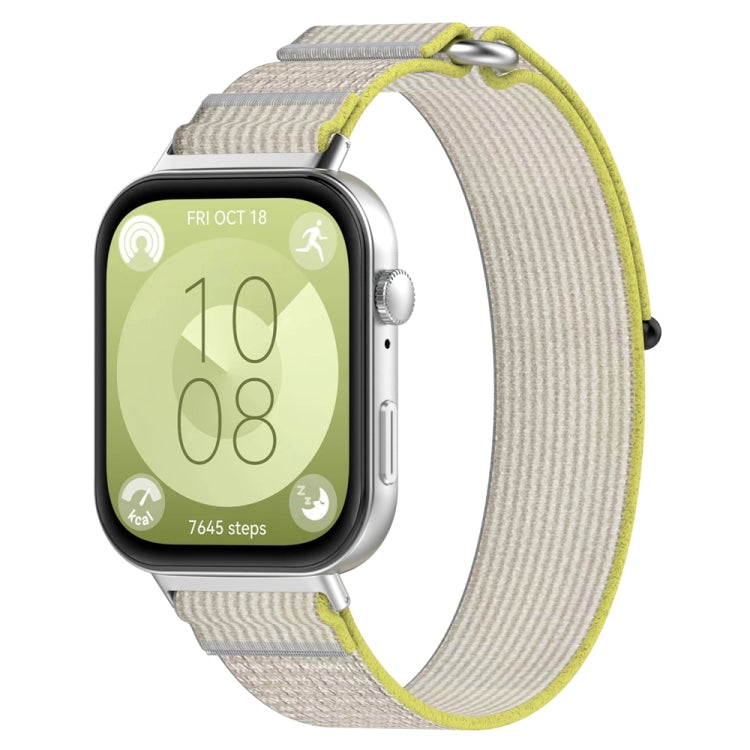 Cinturino per orologio in nylon ad anello, For Huawei Watch Fit3