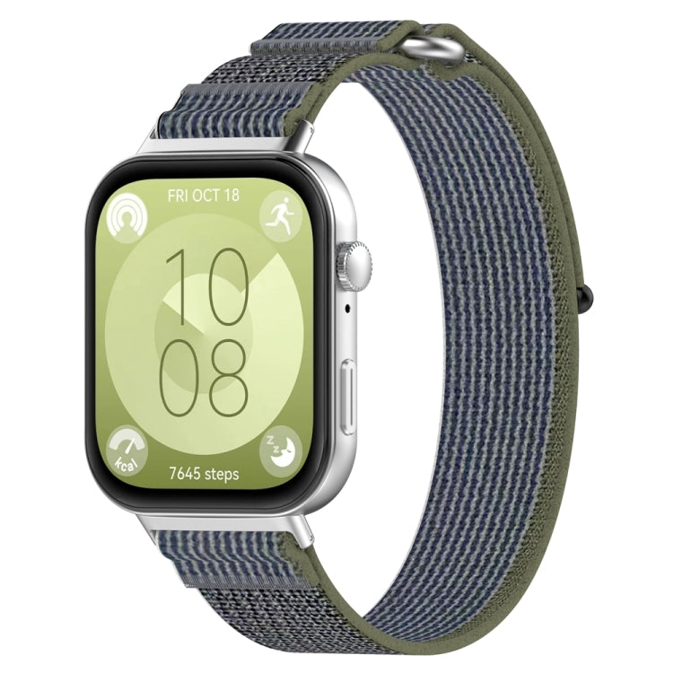 Cinturino per orologio in nylon ad anello, For Huawei Watch Fit3