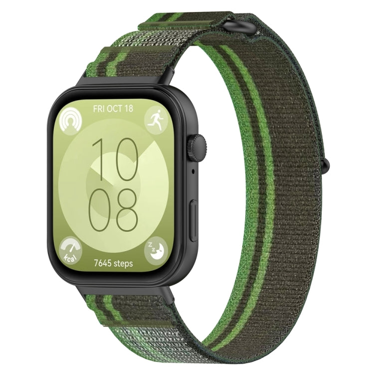 Cinturino per orologio in nylon ad anello, For Huawei Watch Fit3