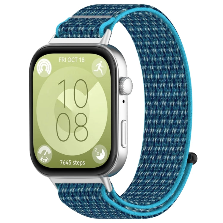 Cinturino per orologio con chiusura ad anello e gancio in nylon, For Huawei Watch Fit3