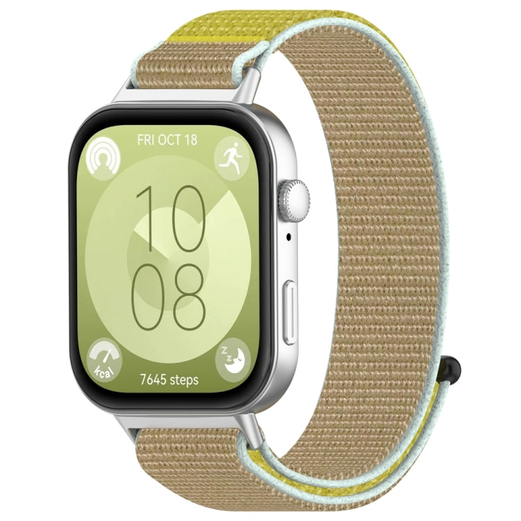 Cinturino per orologio con chiusura ad anello e gancio in nylon, For Huawei Watch Fit3