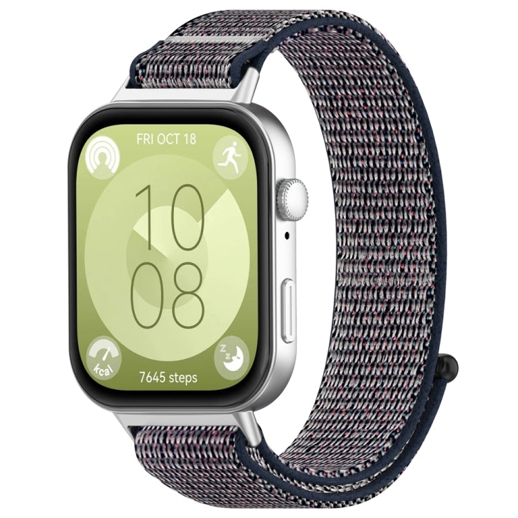 Cinturino per orologio con chiusura ad anello e gancio in nylon, For Huawei Watch Fit3