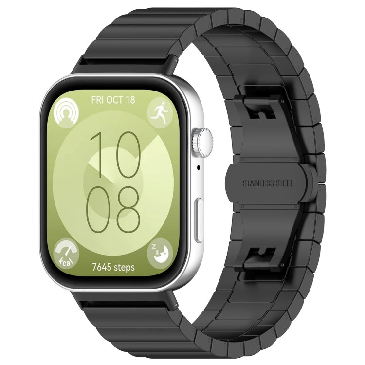 Cinturino per orologio in acciaio inossidabile con una perla, For Huawei Watch Fit 5 / Fit 5 Pro / Fit 4 / Fit 3