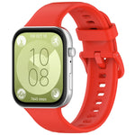 Cinturino sportivo in silicone con fibbia colorata, For Huawei Watch Fit3