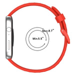 Cinturino sportivo in silicone con fibbia colorata, For Huawei Watch Fit3
