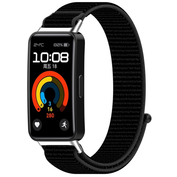 Cinturino per orologio con chiusura ad anello e gancio in nylon, For Huawei Band 10 / 9 / 8
