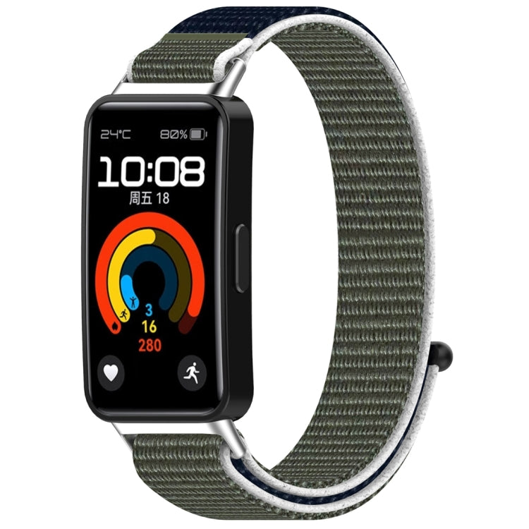 Cinturino per orologio con chiusura ad anello e gancio in nylon, For Huawei Band 10 / 9 / 8