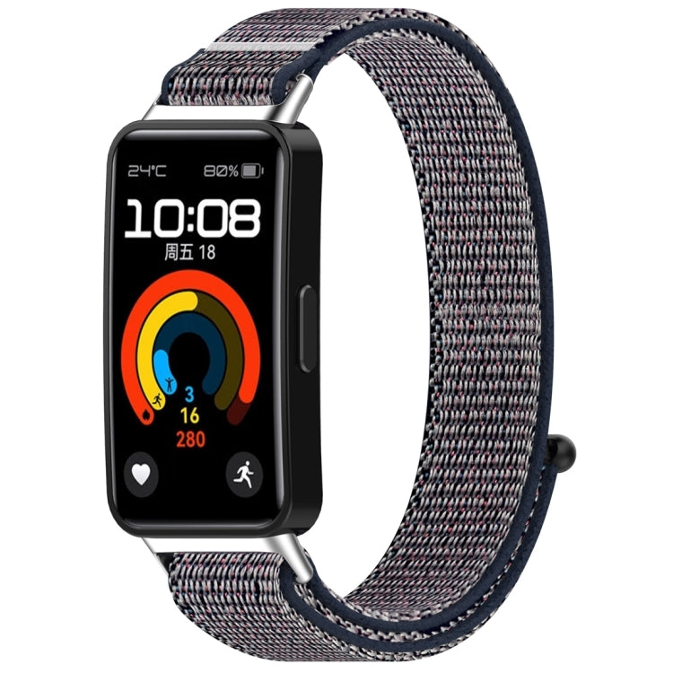 Cinturino per orologio con chiusura ad anello e gancio in nylon, For Huawei Band 10 / 9 / 8