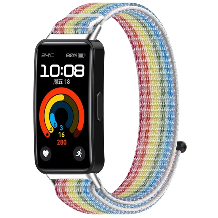 Cinturino per orologio con chiusura ad anello e gancio in nylon, For Huawei Band 10 / 9 / 8