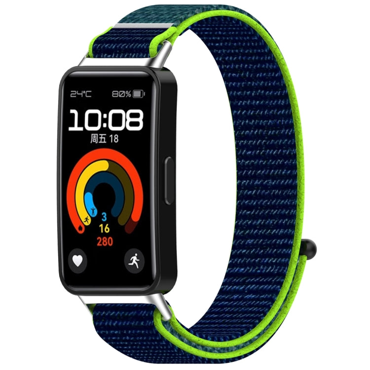 Cinturino per orologio con chiusura ad anello e gancio in nylon, For Huawei Band 10 / 9 / 8