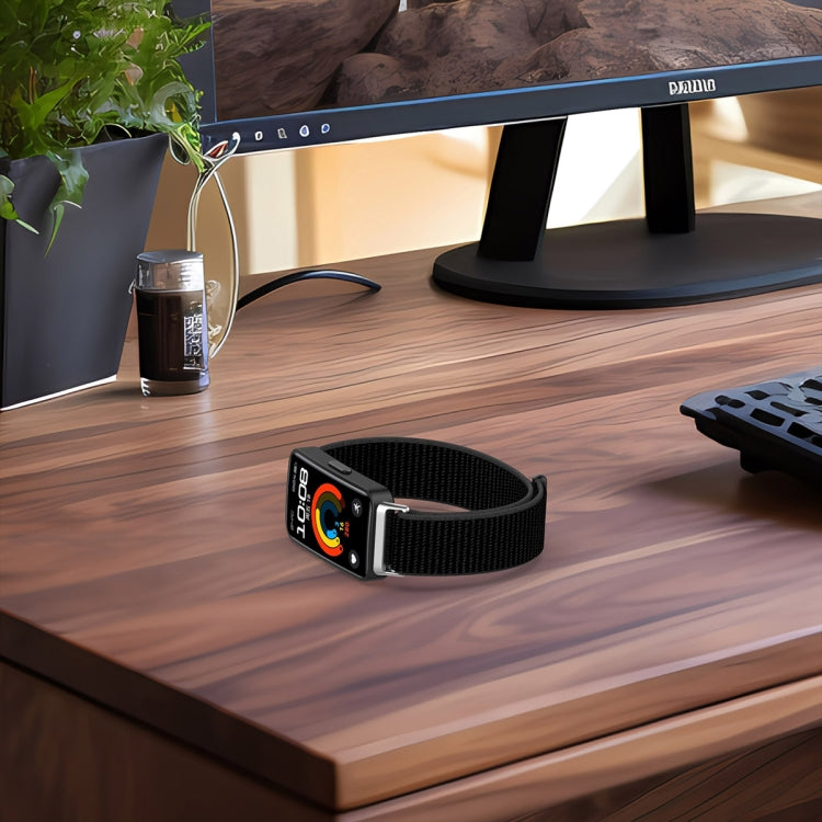 Cinturino per orologio con chiusura ad anello e gancio in nylon, For Huawei Band 10 / 9 / 8