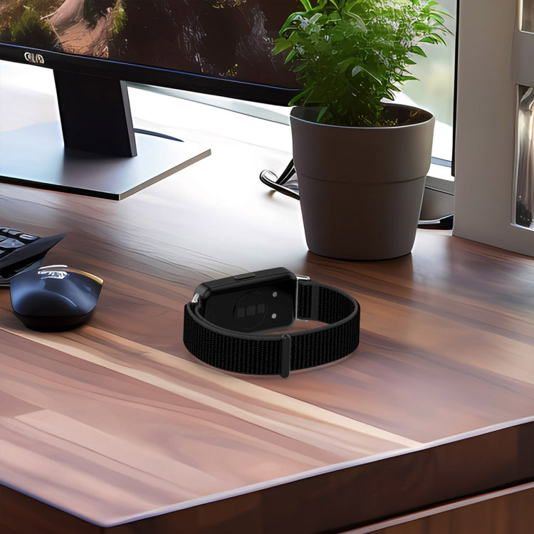 Cinturino per orologio con chiusura ad anello e gancio in nylon, For Huawei Band 10 / 9 / 8