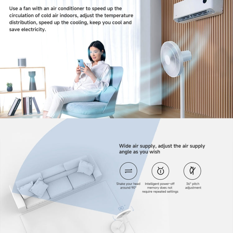 Ventilatore da pavimento Xiaomi Mijia con WiFi 32W 79cm