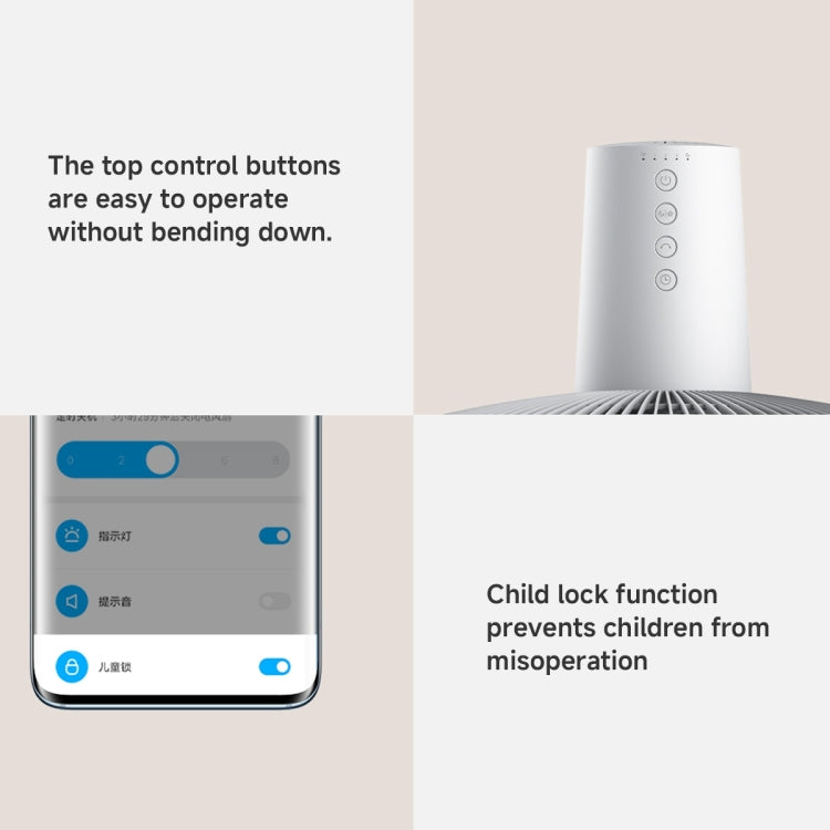Ventilatore da pavimento Xiaomi Mijia con WiFi 32W 79cm