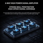 Xiaomi BE6500 Pro WiFi7 Dual Band 8 canali Amplificatore di segnale indipendente Router di memoria da 1 GB, spina americana