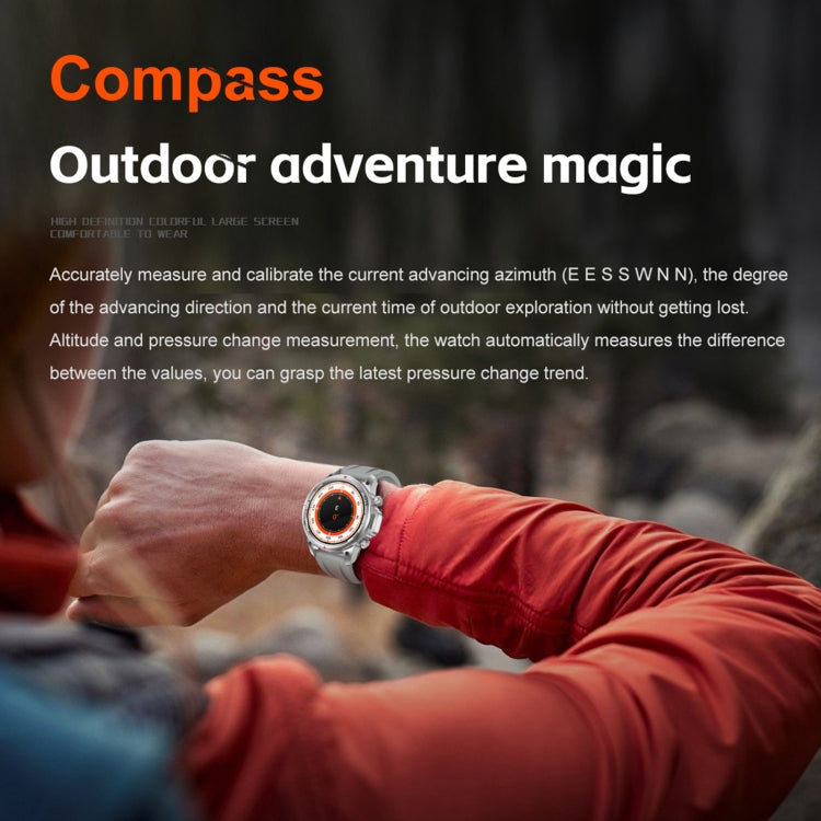 DK68 1,53 pollici IP67 BT 5.0 Smart Watch sportivo fitness, supporto torcia LED / chiamata Bluetooth / sonno / ossigeno nel sangue / frequenza cardiaca / monitor della pressione sanguigna