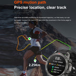 DK68 1,53 pollici IP67 BT 5.0 Smart Watch sportivo fitness, supporto torcia LED / chiamata Bluetooth / sonno / ossigeno nel sangue / frequenza cardiaca / monitor della pressione sanguigna