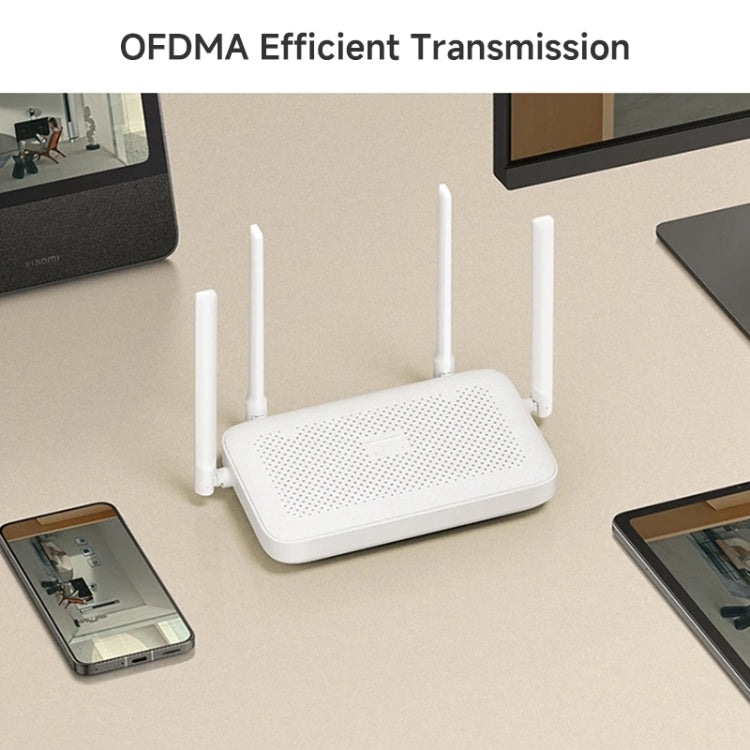 Xiaomi AX1500 Amplificatore di segnale indipendente a 4 canali WiFi 6 Router Dual Band, presa americana, AX1500