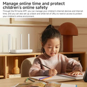 Xiaomi AX1500 Amplificatore di segnale indipendente a 4 canali WiFi 6 Router Dual Band, presa americana, AX1500